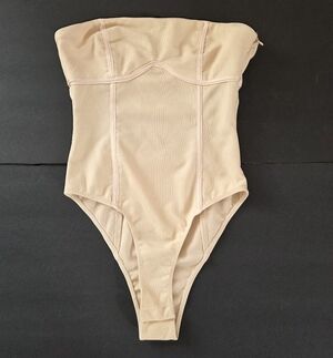 Princess Polly Bustier Style Nude Body Suit Size 4